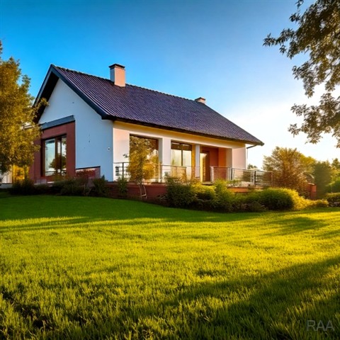 VIZUALIZACE 1  MOŽNÉ UMÍSTĚNÍ RD NA POZEMKU [10/29]